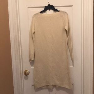 Cream long sweater